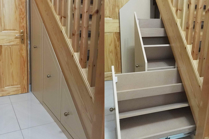 ZED Joinery Personalised, made to measure under stairs storage in London, Kent, Essex